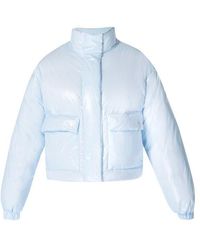 Sweaty Betty - Snowfall High Shine Cropped Water Resistant Primaloft Long Sleeve Ski Jacket - Lyst