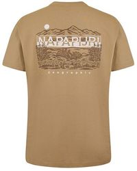 Napapijri - Graphic T-shirt - Lyst