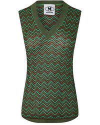Missoni - Zig Zag Knitted Tank Vest - Lyst