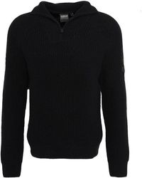 Barbour - Chester Funnel Neck Jumper - Lyst