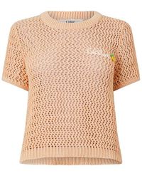 Chloé - Mp20 Short Sleeve Knitted Top - Lyst