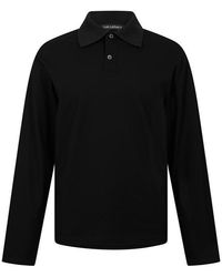 Our Legacy - Long Sleeve Polo Shirt - Lyst
