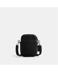 COACH - Hitch Leather Cross Body Bag - Lyst