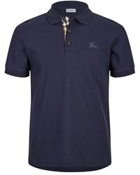 Burberry - Short Sleeve Polo Shirt - Lyst
