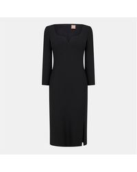 BOSS - Dihera Mini Design Dress - Lyst