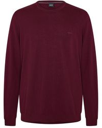 BOSS - Bagritte-E Crew Sweatshirt - Lyst