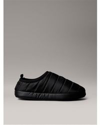 Calvin Klein - Puffer Moccasin Slippers - Lyst