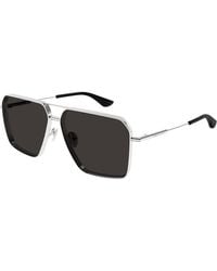 McQueen - Sun Aviator Sunglasses - Lyst