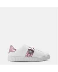 Versace - Logo Low-Top Trainers - Lyst