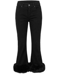 Balenciaga - Bal Flared Capri Pnt Ld61 - Lyst