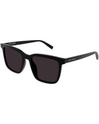 Saint Laurent - Sl 790 001 Sunglasses Acetate Squared - Lyst