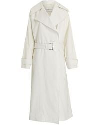 Calvin Klein - Oversized Trench Coat - Lyst