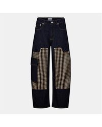 Ganni - Carpenter Wide Leg Jeans - Lyst