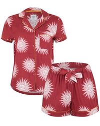 Chelsea Peers - Short-Sleeve Pyjama Sets - Lyst