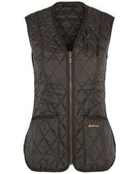 Barbour - Diamond Quilted Sleeveless Gilet - Lyst