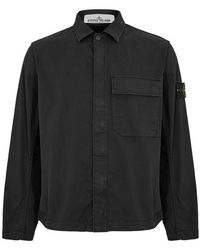 Stone Island - Gd Overshirt - Lyst
