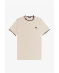 Fred Perry - Twin Tipped T-Shirt - Lyst