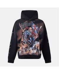 Represent - X Iron Maiden Steed Cotton Long Sleeve Graphic Hoodie - Lyst