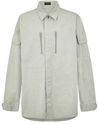 Balenciaga - Military Long Sleeve Shirt - Lyst