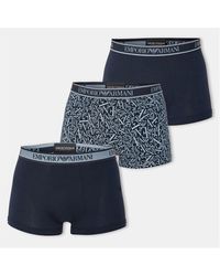 Emporio Armani - Core 3 Pack Boxer Shorts - Lyst
