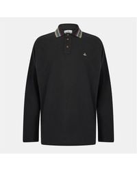 Vivienne Westwood - Long Sleeve Polo Shirt - Lyst