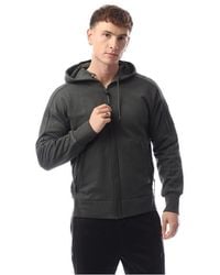 C.P. Company - Diagonal Raised Fleece Lens Full-Zip Hoodie - Lyst