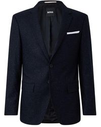 BOSS - Hutson Tailored Fit Suit Jacket - Lyst