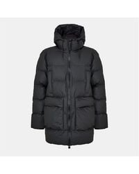 Rains - Alta Waterproof Long Puffer Jacket - Lyst