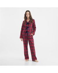 Chelsea Peers - Bow Tie Long Sleeve Pyjama Set - Lyst