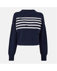 Prada - Soft Knit Crew Neck Jumper - Lyst