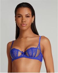 Agent Provocateur - Rozlyn Balconette Underwired Bra - Lyst