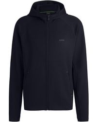 BOSS - Sicon Active Moisture-Wicking Tracksuit Top - Lyst