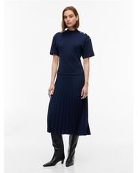 Tommy Hilfiger - Tommy Gld Btn Hn Drs Ld64 - Lyst