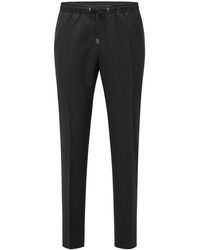 BOSS - Banks Slim Fit Trousers - Lyst