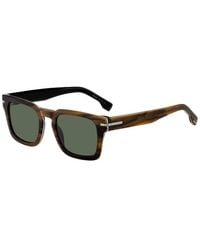 BOSS - Round Sunglasses - Lyst
