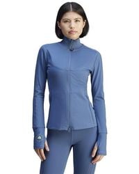 adidas By Stella McCartney - Aeroready Long Sleeve Thumbhole Slim Fit Performance Training Jacket - Lyst