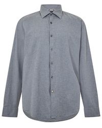BOSS - C Hal Kent Long Sleeve Oxford Shirt - Lyst