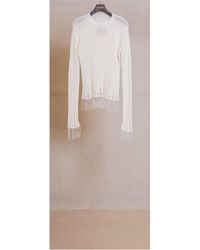 Uma Wang - Long Sleeve Knitted Top - Lyst