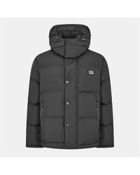 Dolce & Gabbana - Short Quilted Puffer Jacket - Lyst
