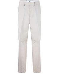 Off-White c/o Virgil Abloh - Straight-Leg Denim Trousers - Lyst