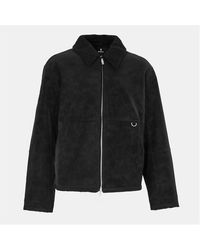 Represent - Tailored Fit Shearling Jacket - Lyst