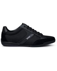 BOSS - Saturn Mesh Trainers - Lyst