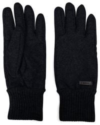 BOSS - Kalsper Fleece Gloves - Lyst
