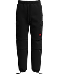 HUGO - Garlo233 Cargo Trousers - Lyst