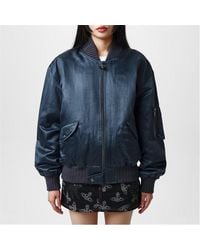 Vivienne Westwood - Bernardo Relaxed-Fit Linen-Blend Bomber Jacket - Lyst