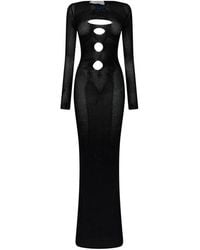 Off-White c/o Virgil Abloh - Cut Out Maxi Dress - Lyst