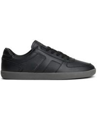Tommy Hilfiger - Tribeca Leather Low-Top Trainers - Lyst