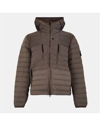 Stone Island - Duck Down Full Zip Medium Puffer Jacket - Lyst