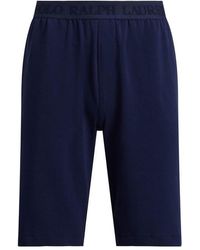 Polo Ralph Lauren - Tonal Taped Waistband Jersey Relaxed Fit Jogger Shorts - Lyst