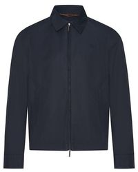 Gieves & Hawkes - Harrington Jacket - Lyst